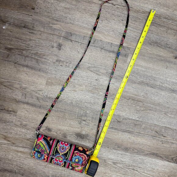Vera Bradley Tri-Fold crossbody wallet Symphony in Hue - Picture 5 of 5